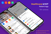 Healthcare Patient UI KIT, an App Template by UX Design Master (Thumbnail 2 of 14)