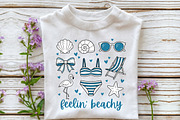 Feelin’ Beachy Cute Summer Beach PNG, an Illustration by OK Design (Thumbnail 4 of 5)