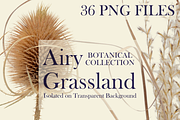 Botanical PNG Elements – 36 Meadow P, an Object Graphic by Aga Silva (Thumbnail 13 of 28)