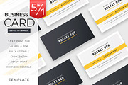 Premium Style Business Card - V.47, a Business Card Template by Ctrl space studio (Thumbnail 1 of 6)
