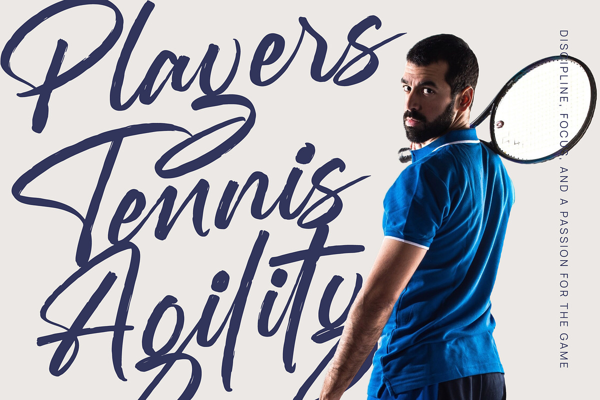 Mention Roberto Modern Brush Font, a Script Font by stylishtype.co (Photo 4 of 20)