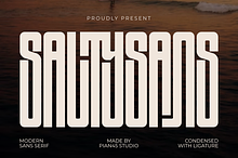 Salty Sans - Condensed Sans Serif