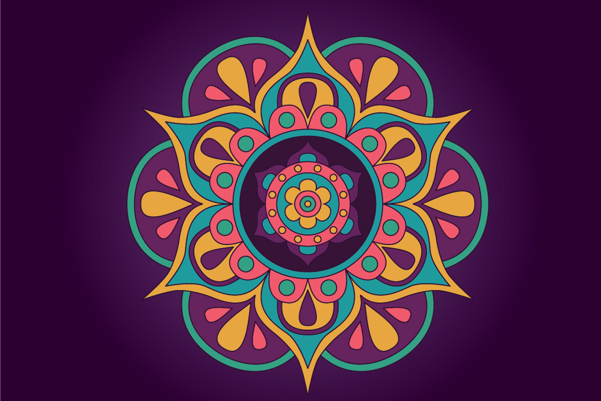 Mandala Business card, flyer, a Flyer Template by Art Loft (Photo 3 of 6)