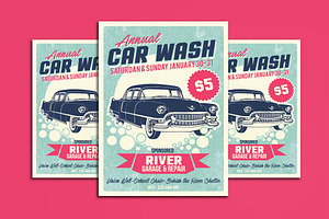 Car Wash Retro Style