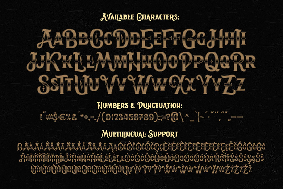 Sweet Rum Font, Label, Mockup! preview 5
