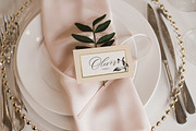 Nude Style Wedding Seating Plan Set, a Print Template by McLittle Stock (Thumbnail 4 of 6)