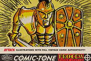 Comic-Tone Process Color System, a Layer Style Add-On by StudioWorks (Thumbnail 9 of 12)