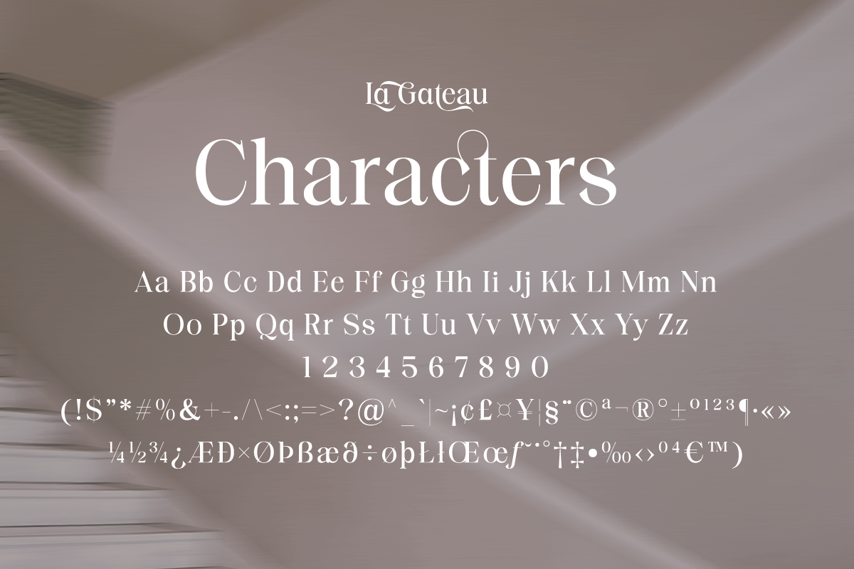 La Gateau - Elegant & Stylish Font, a Serif Font by RagamKata (Photo 12 of 12)