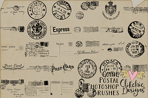 Going Postal Vintage PS Brushes