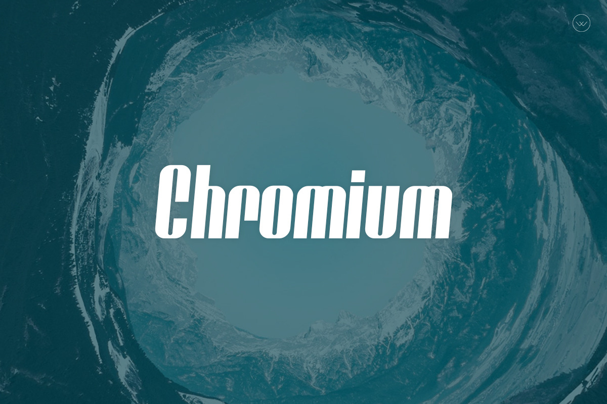 Chromium Display Typeface, a Sans Serif Font by Webhance Studio (Photo 5 of 5)