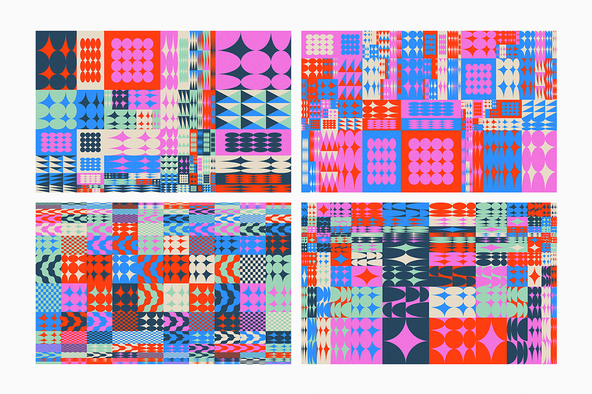 Geometric Vector Backgrounds V03, a Background Graphic by dvtchk (Photo 3 of 6)