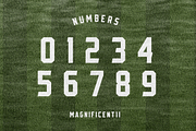 Magnificent11 Sans Serif Fonts, a Sans Serif Font by Alphabet Agency (Thumbnail 4 of 9)