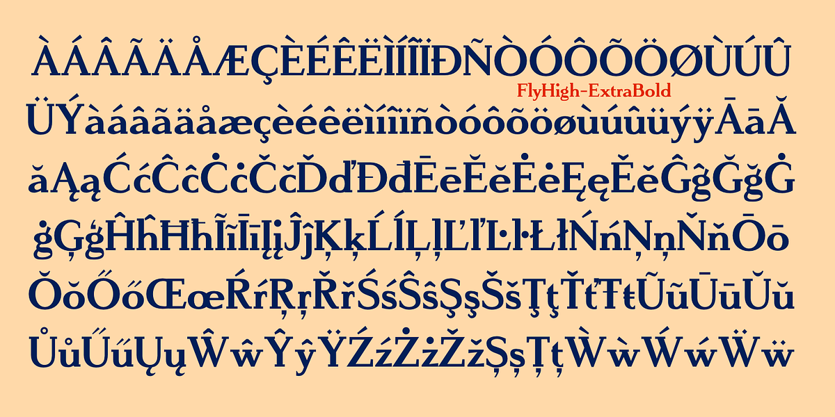 FlyHigh, a Slab Serif Font by Ingrimayne Type (Photo 10 of 10)