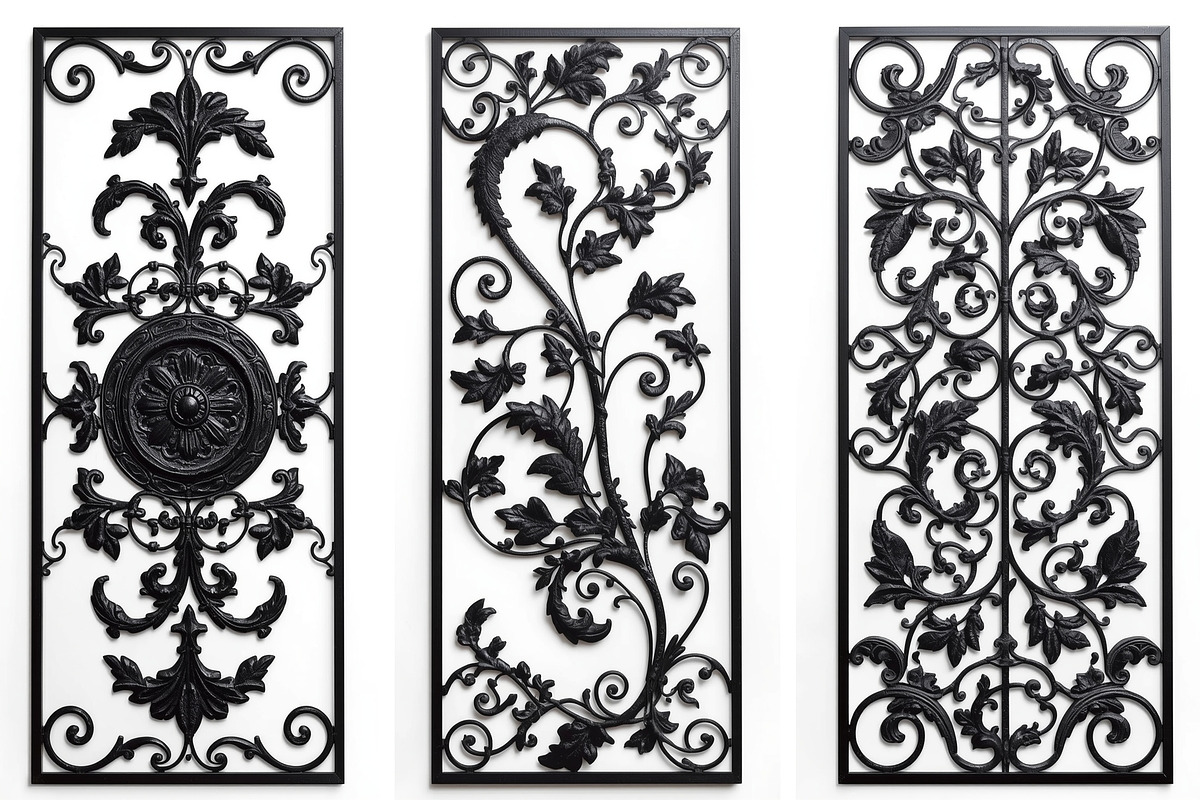 Elegant Lasercut Panel Vector Bundle, an Illustration by yasushie (Photo 4 of 21)