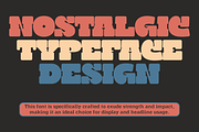 Strong Display Sans Family, a Slab Serif Font by xdCreative (Thumbnail 2 of 8)