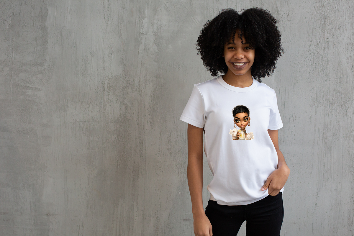 BLACK GIRL ROUTINE CLIPART, a Person Illustration by Daring Digies (Photo 9 of 9)