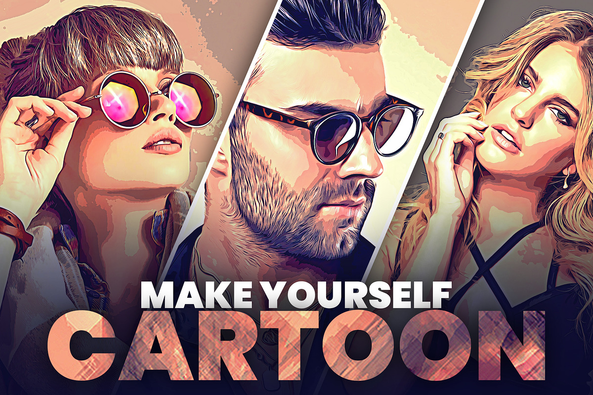 Make Yourself Cartoon, an Action Add-On by U_Design (Photo 7 of 7)
