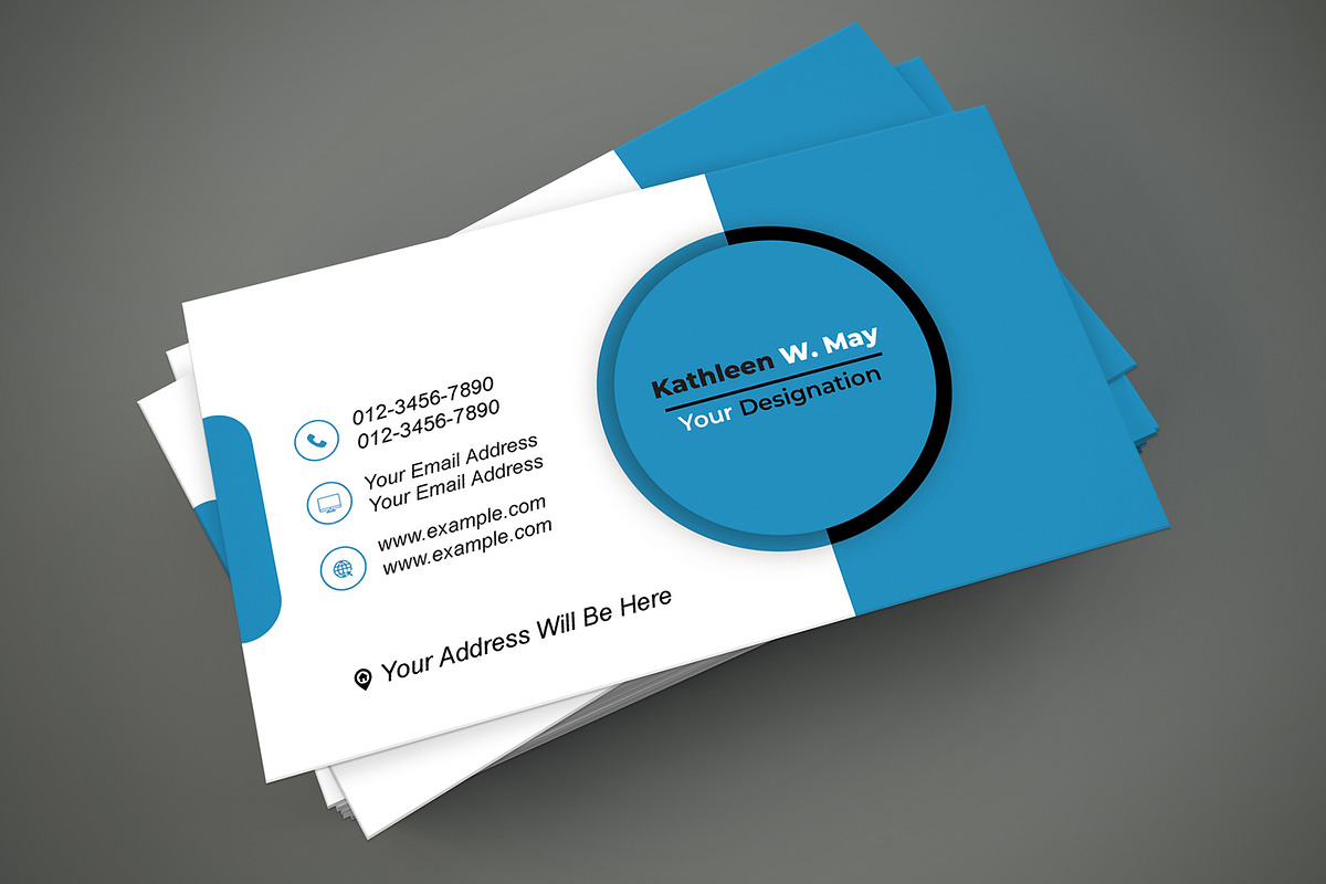 Startup Business Card Template preview 3