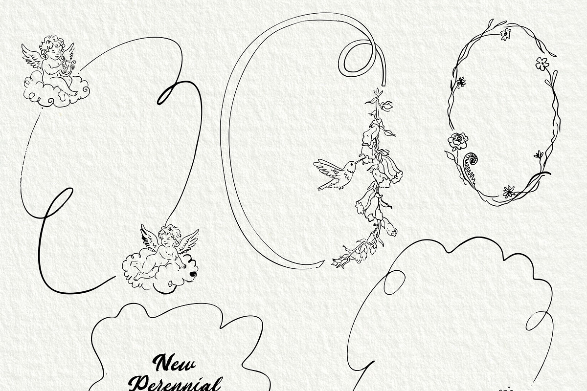 New Perennial Garden Wedding, a Decorative Illustration by divanovskaya_nv (Photo 24 of 27)