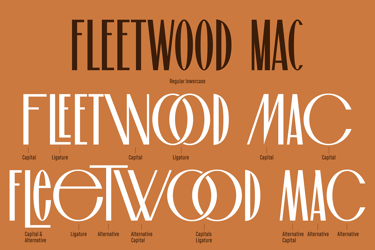 ST-Titan retro futuristic font, a Font by Shimanov Types (Photo 7 of 7)