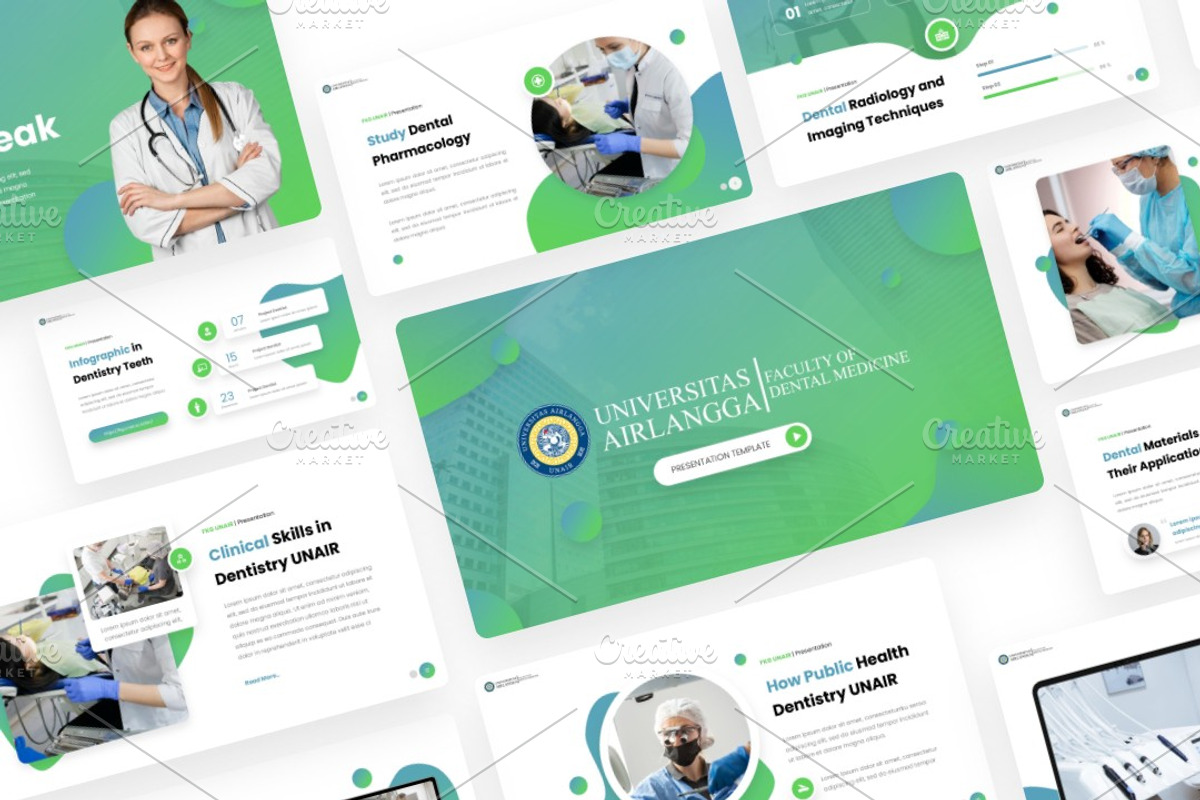 Dentist Education Presentation, a Presentation Template by Interpitch (Photo 1 of 8)