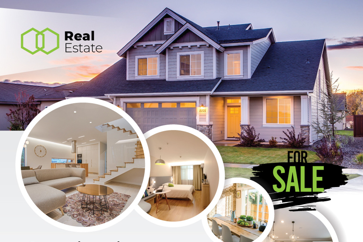 Real Estate House for Sale Flyer, a Flyer Template by Design'sTRIBE (Photo 7 of 8)