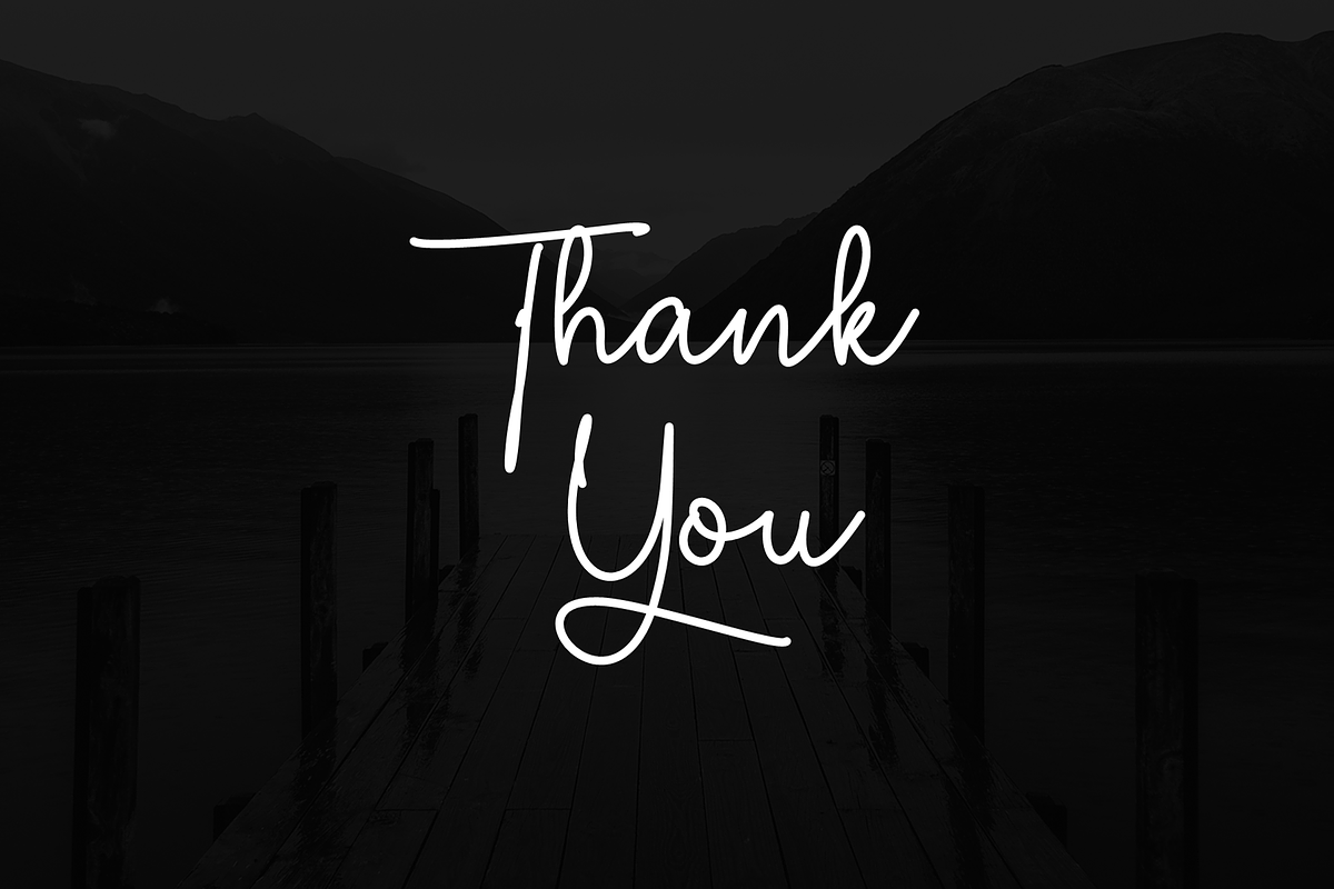 Timber Lake, a Script Font by RT Studio (Photo 8 of 8)