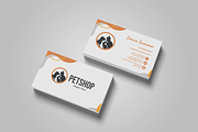 Pet shop business card design, a Business Card Template by Walldecorated (Thumbnail 1 of 7)