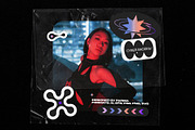 23 Y2K Hologram Badge Stickers, an Object Graphic by Parisa-Artstudio (Thumbnail 5 of 7)