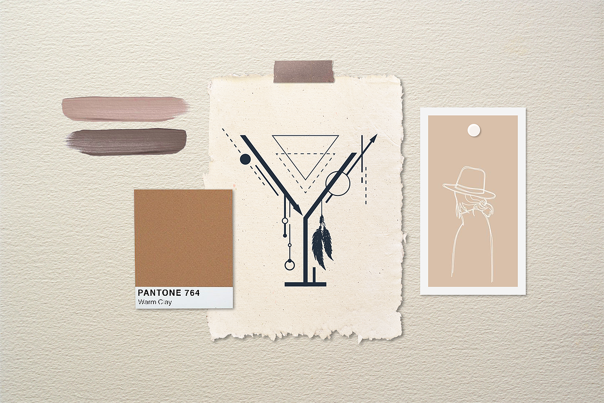 Totem. Mystical Font. Line Art Style, a Script Font by Cosmic Store (Photo 30 of 35)