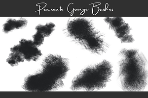 Procreate Grunge Brush Pack