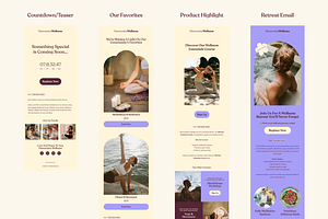 Flodesk Wellness Email Templates