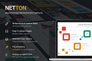 Netton Business Theme, a Presentation Template by Raffel Themes (Thumbnail 1 of 4)