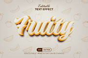 Fruity Text Effect 3D Style, a Layer Style Add-On by Mockmenot (Thumbnail 1 of 2)