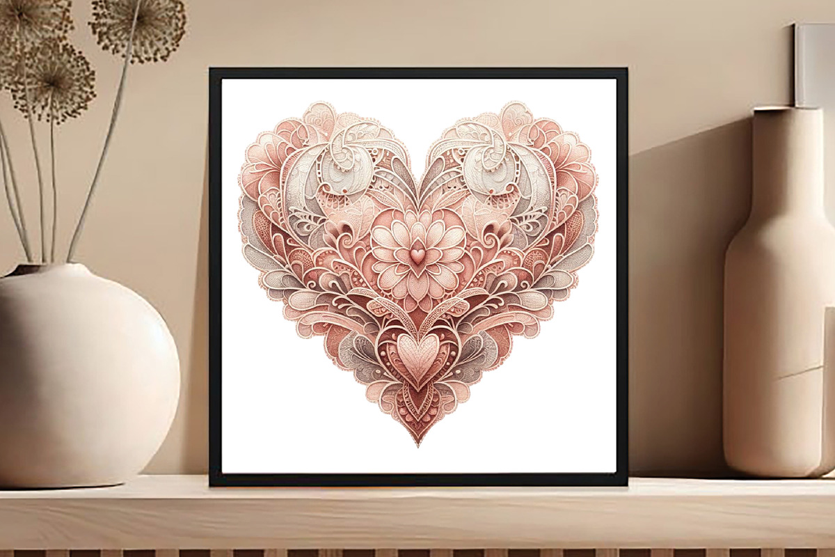 Vintage Dusty Rose Mother's Day, an Illustration by DreamCafeArt (Photo 6 of 6)