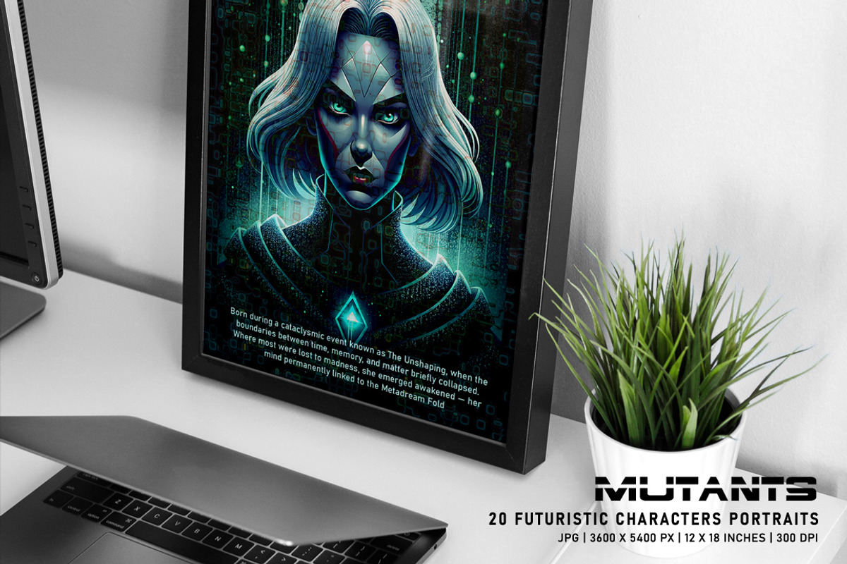 Mutants, a Decorative Illustration by Digital Art Creations (Photo 6 of 6)
