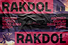 Rakdol - Display Sans Serif Fonts