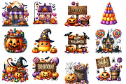 Halloween Candy Clipart, an Illustration by Designworld (Thumbnail 4 of 6)