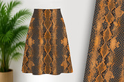 Brown Snake Skin Seamless Repeat, a Pattern Graphic by Sharon Schwalbe (Thumbnail 3 of 7)