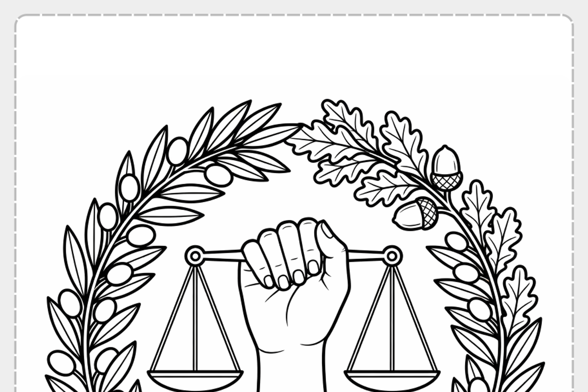 Manifestation Coloring Page, a Person Illustration by Nuvame Arts & Designs (Photo 12 of 27)