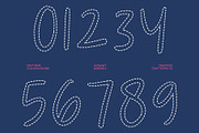 CS Alyaka Dashed, a Script Font by Craft Supply Co. (Thumbnail 6 of 8)