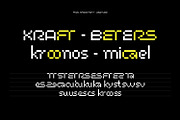 Pixel Space, a Sans Serif Font by Dikas Studio (Thumbnail 8 of 9)