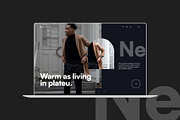 Bajhu - 15 Figma Fashion Web Headers, an UI Kit Template by neuwebz (Thumbnail 6 of 6)