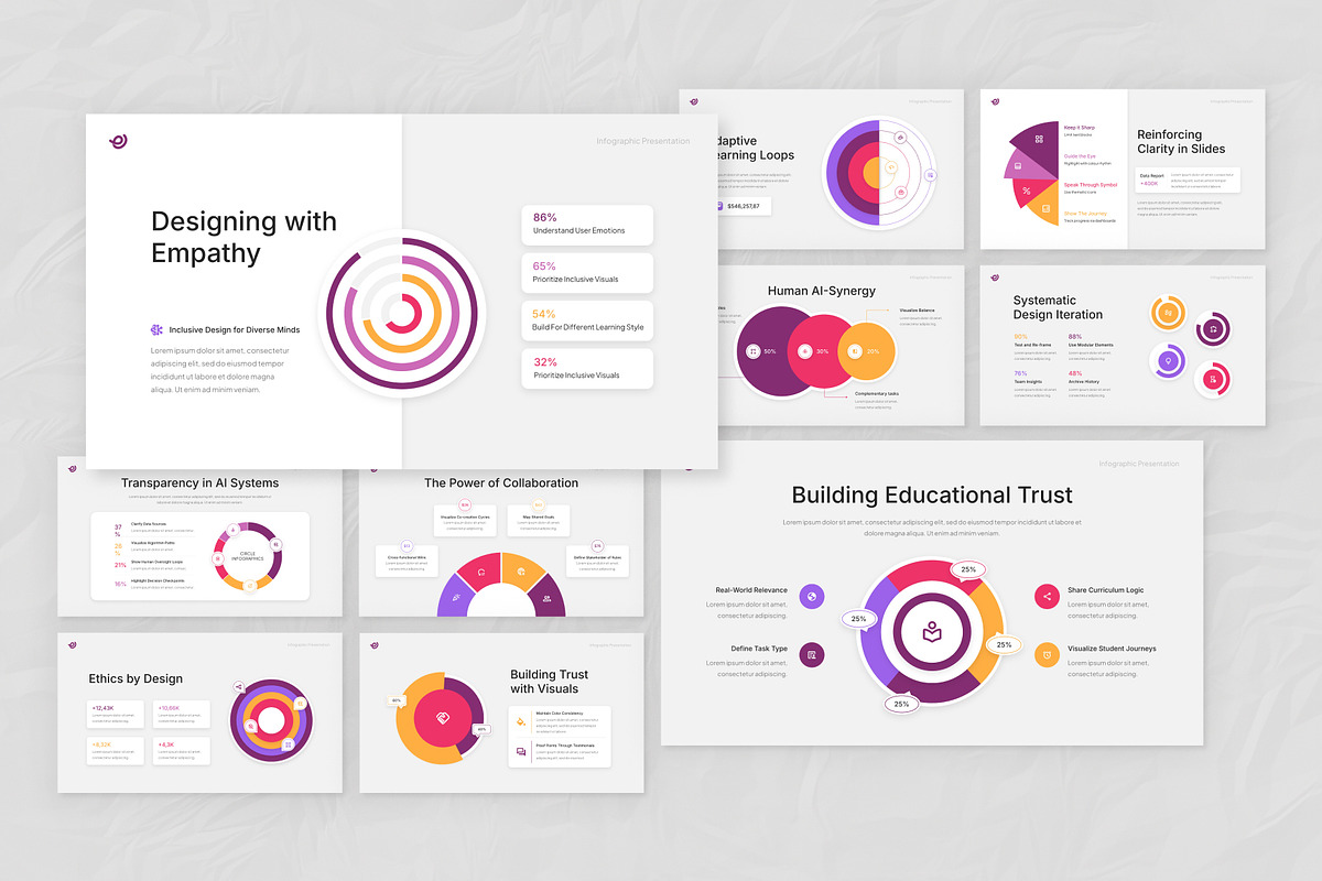 Circle Infographics Keynote, a Presentation Template by Antstheme (Photo 4 of 4)