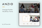 Anzio - Onepage WordPress Theme, a WordPress Template by AZ-Theme (Thumbnail 1 of 5)
