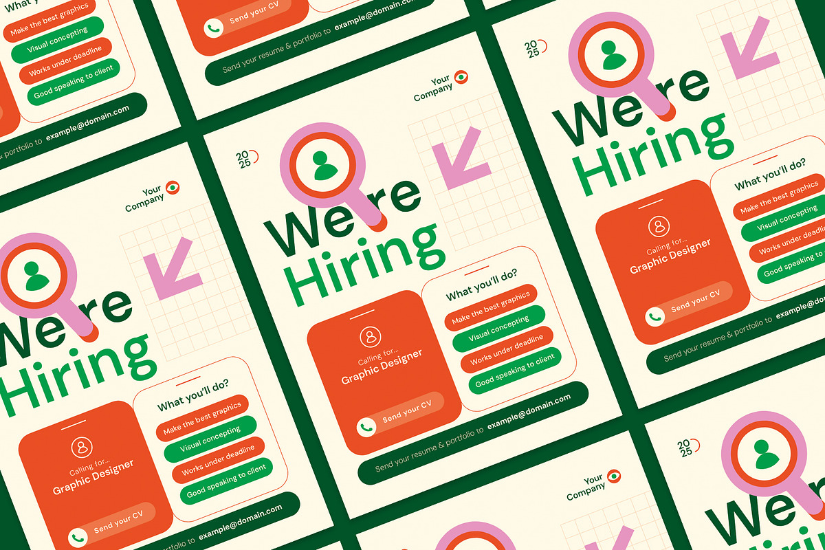 We're Hiring - Flyer preview 3
