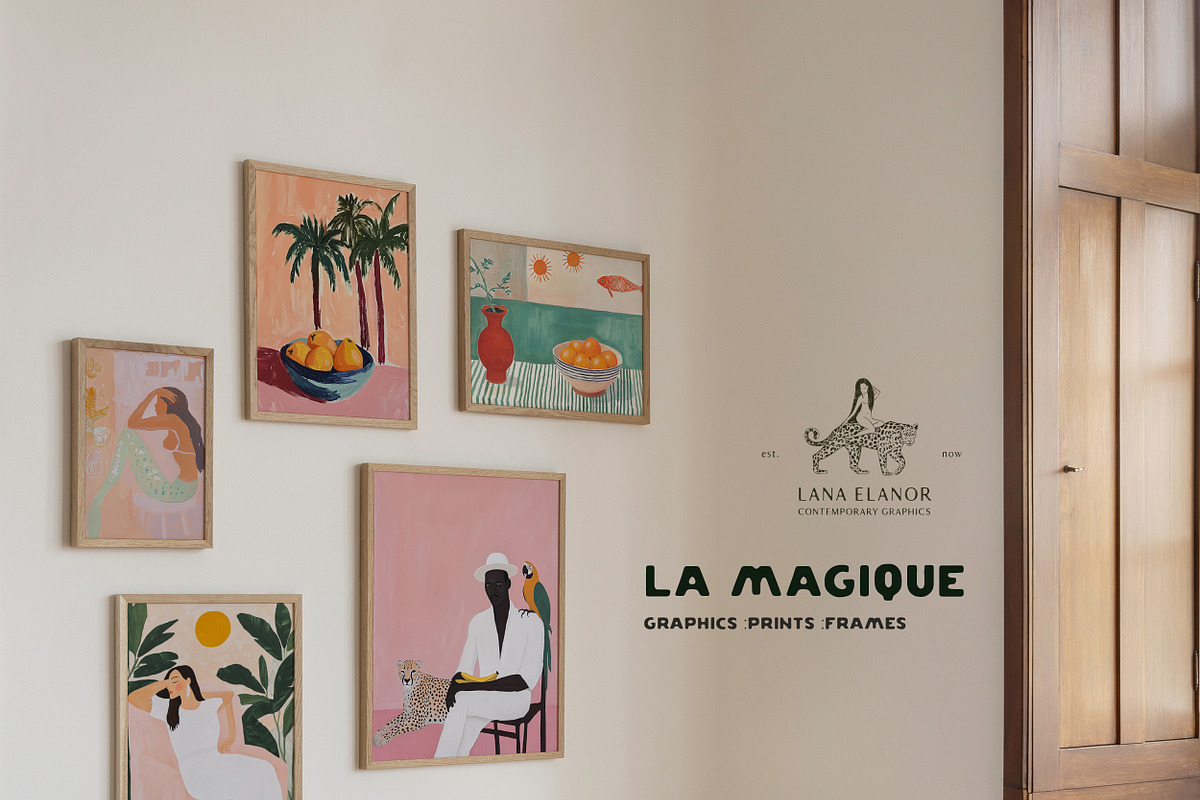 LA MAGIQUE — Graphic Design Kit, an Object Graphic by Lana Elanor (Photo 4 of 10)