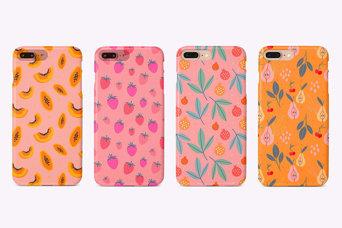 Fruits seamless pattern, a Pattern Graphic by hanifa_design (Photo 7 of 8)