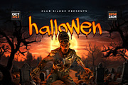Halloween Flyer, a Flyer Template by Pixdot (Thumbnail 2 of 2)