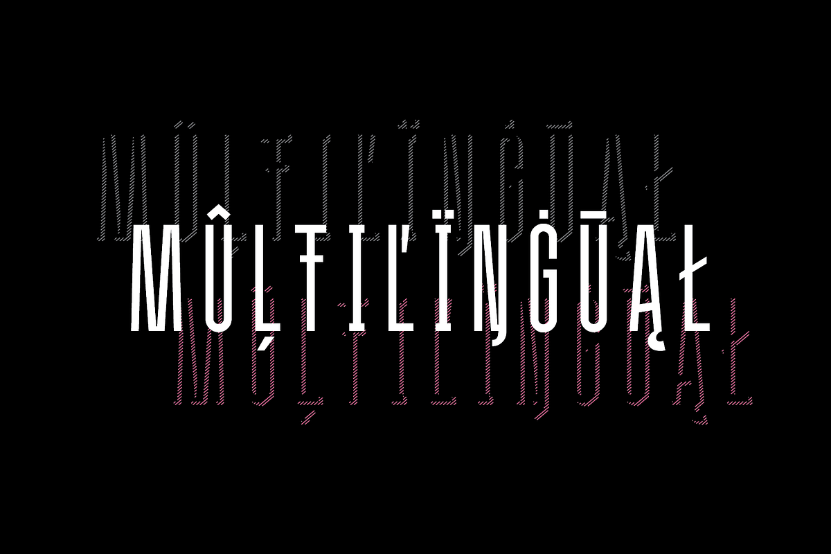 Domek — Modern Font for Logo preview 7